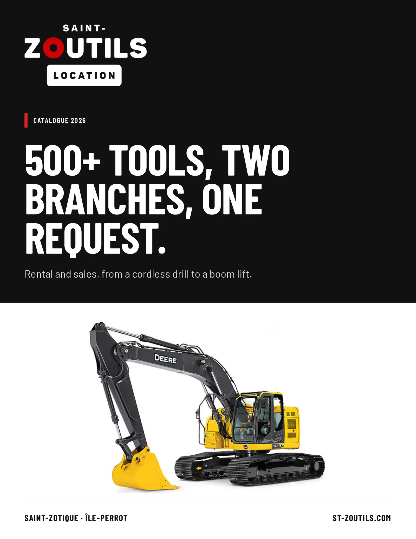 Cover of the 2026 catalogue