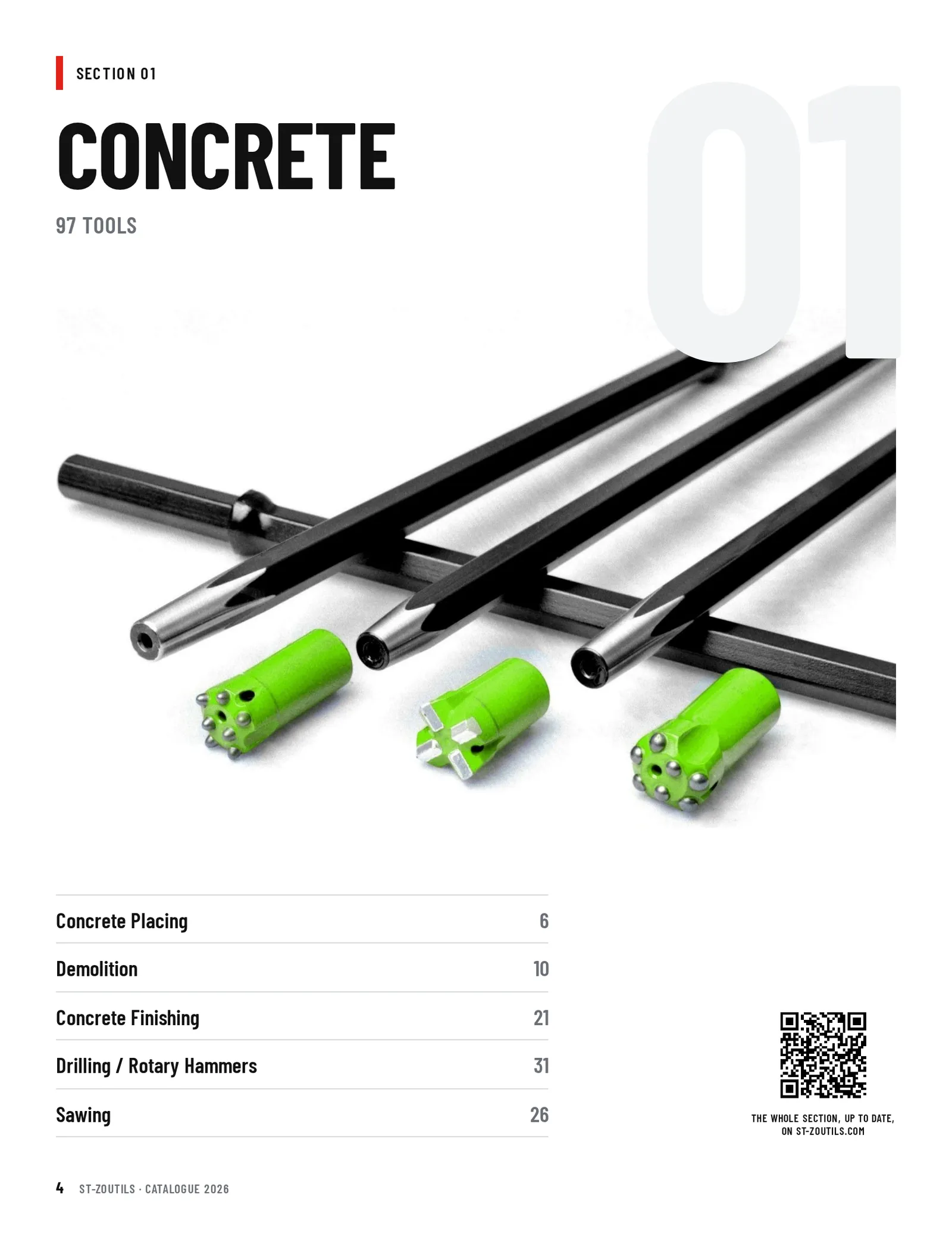 Opening of the Concrete section