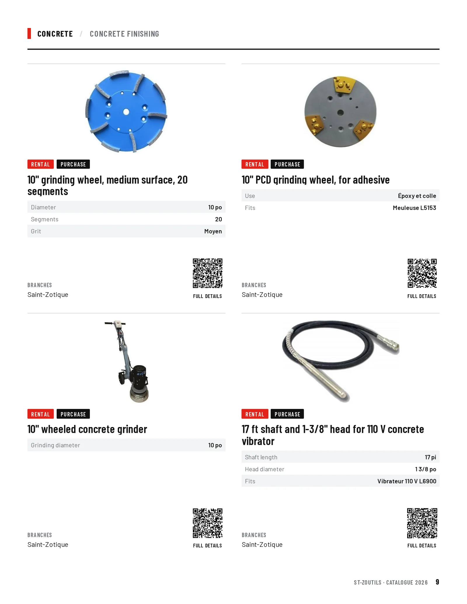 Concrete: 4 tools