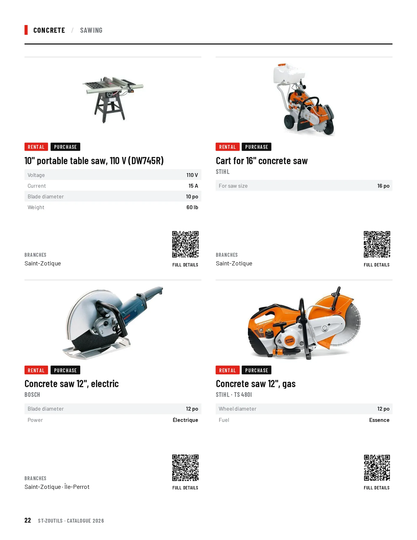 Concrete: 4 tools