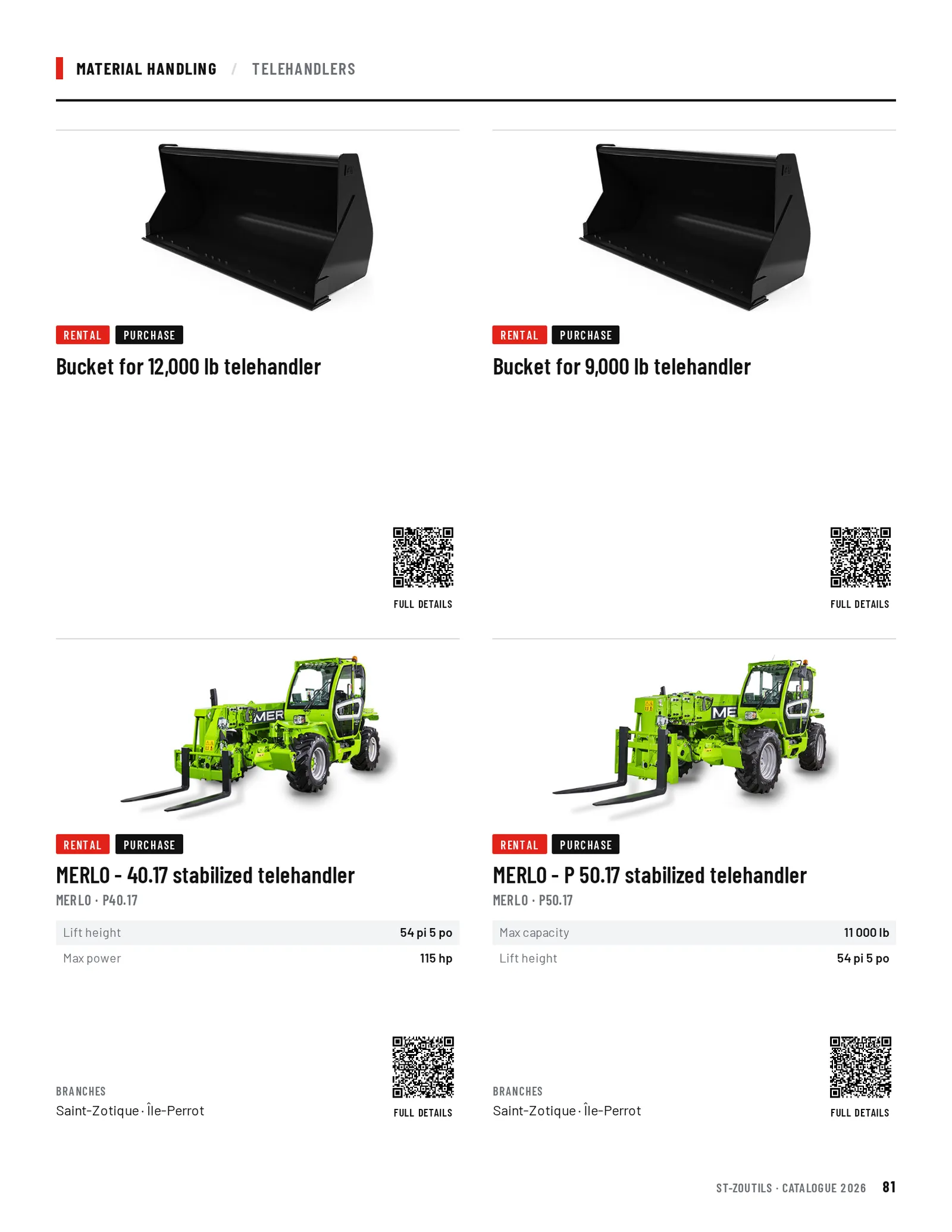 Material Handling: 4 tools