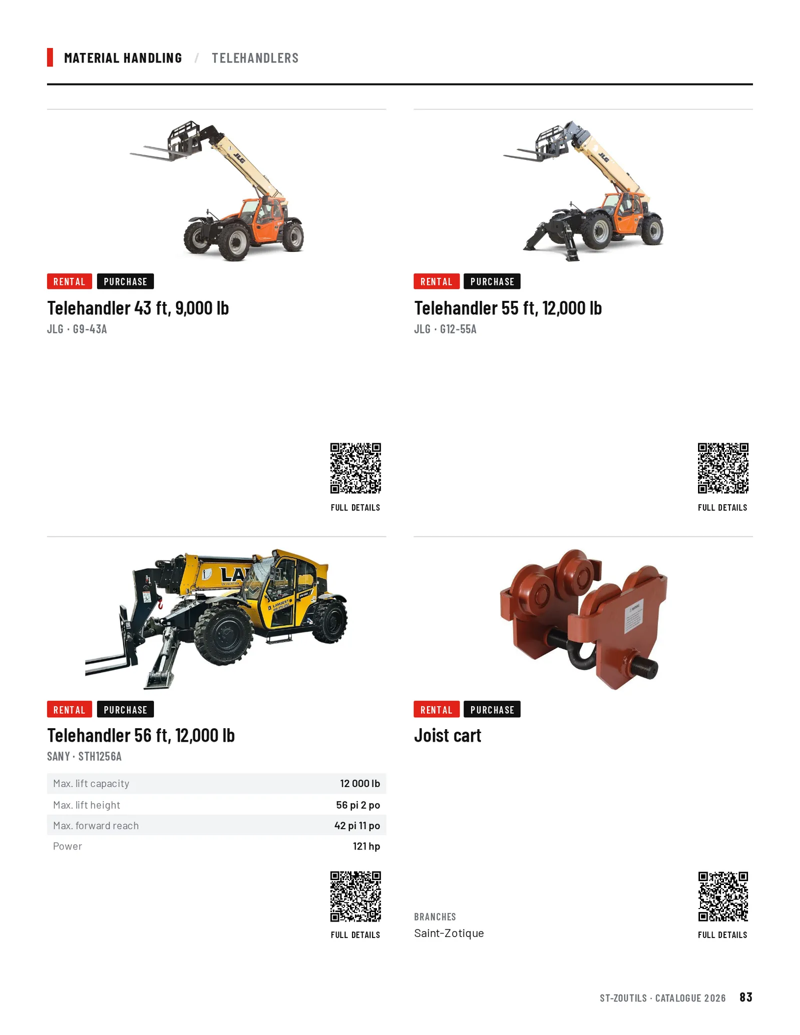 Material Handling: 4 tools