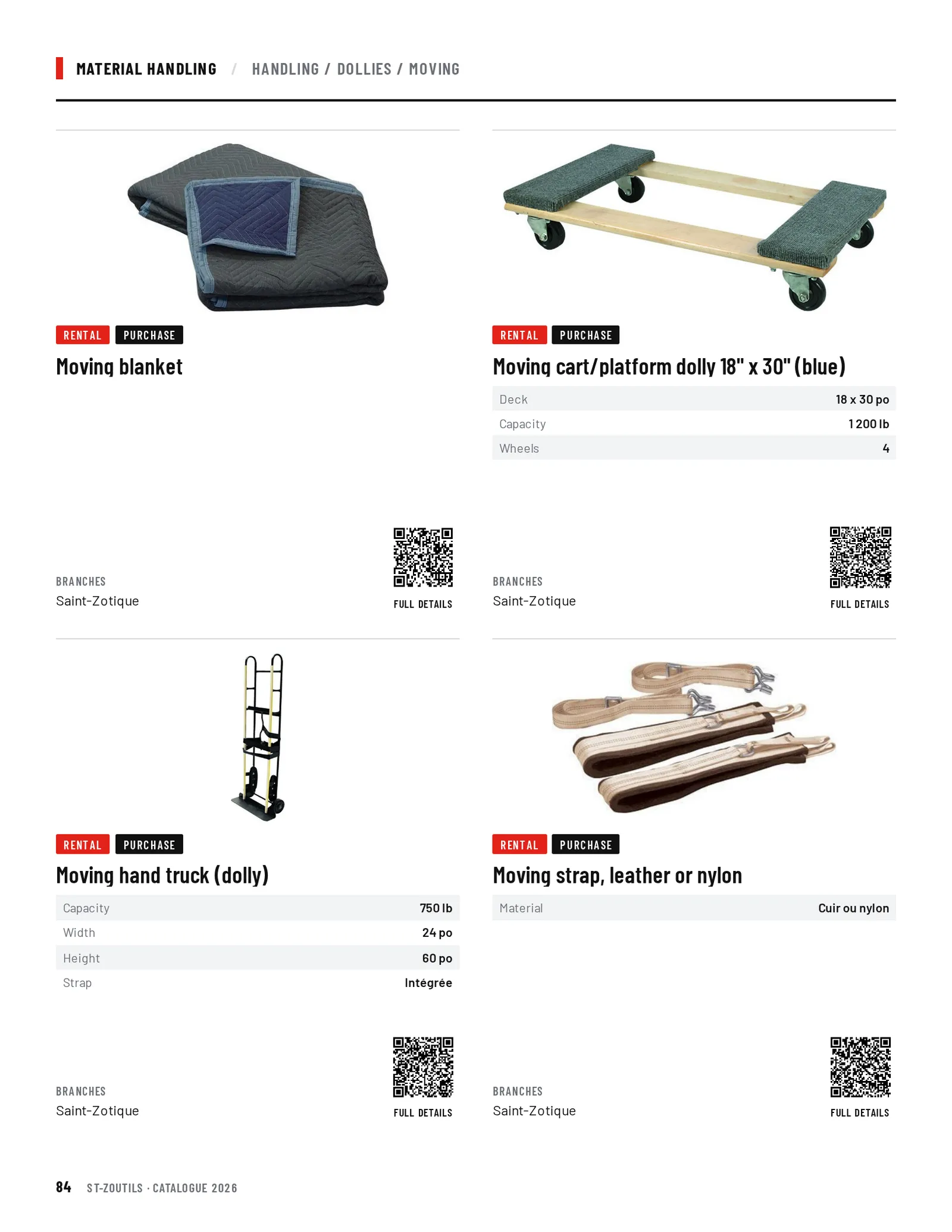 Material Handling: 4 tools