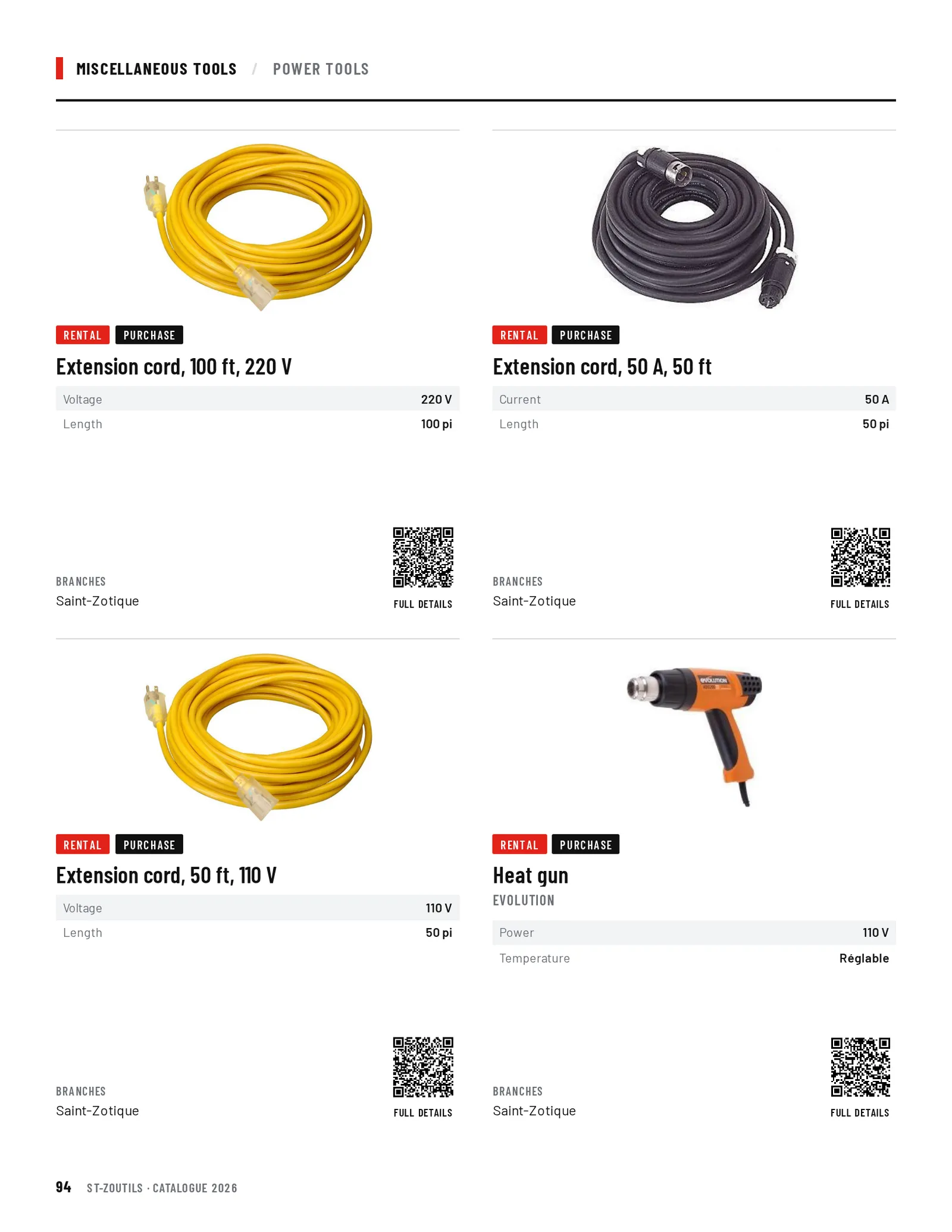 Miscellaneous Tools: 4 tools