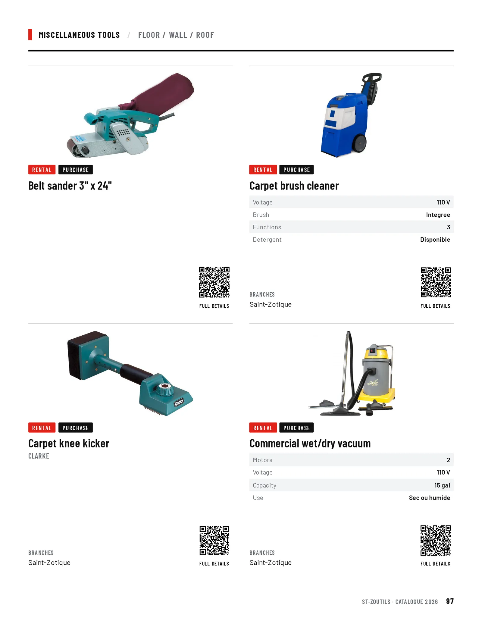 Miscellaneous Tools: 4 tools