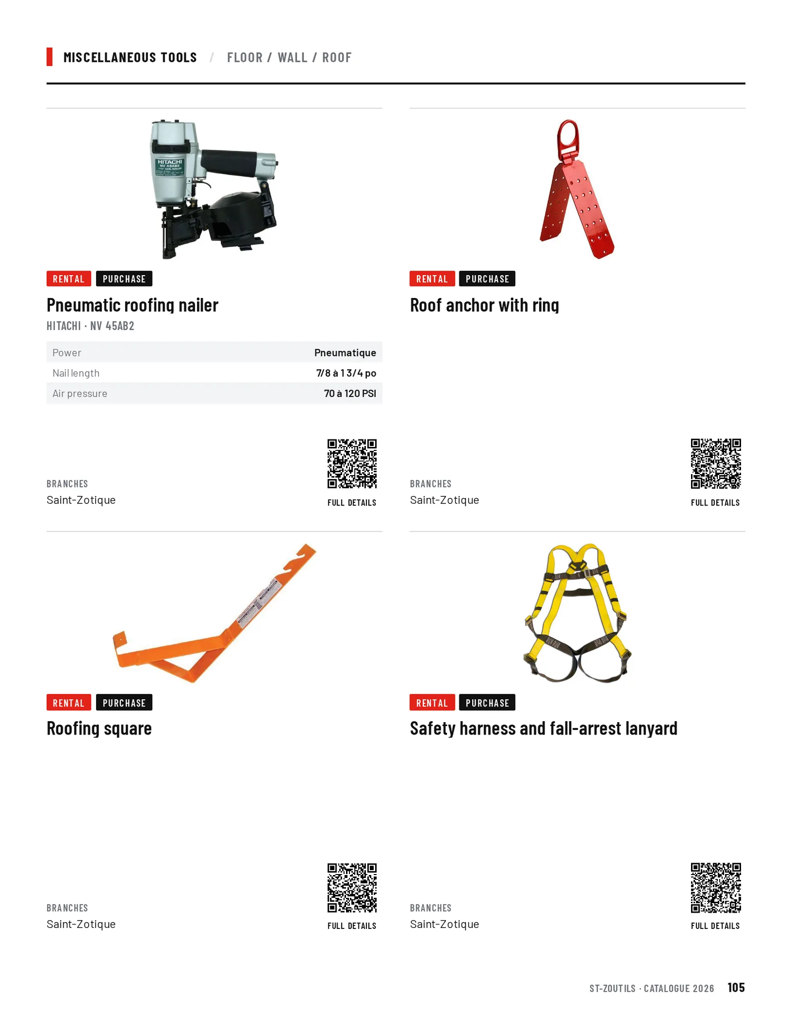 Miscellaneous Tools: 4 tools