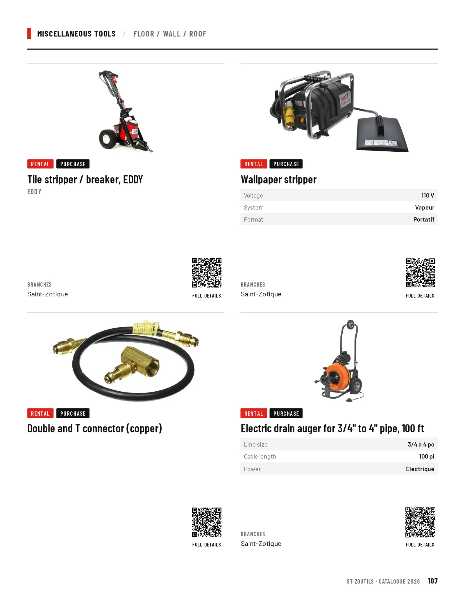 Miscellaneous Tools: 4 tools