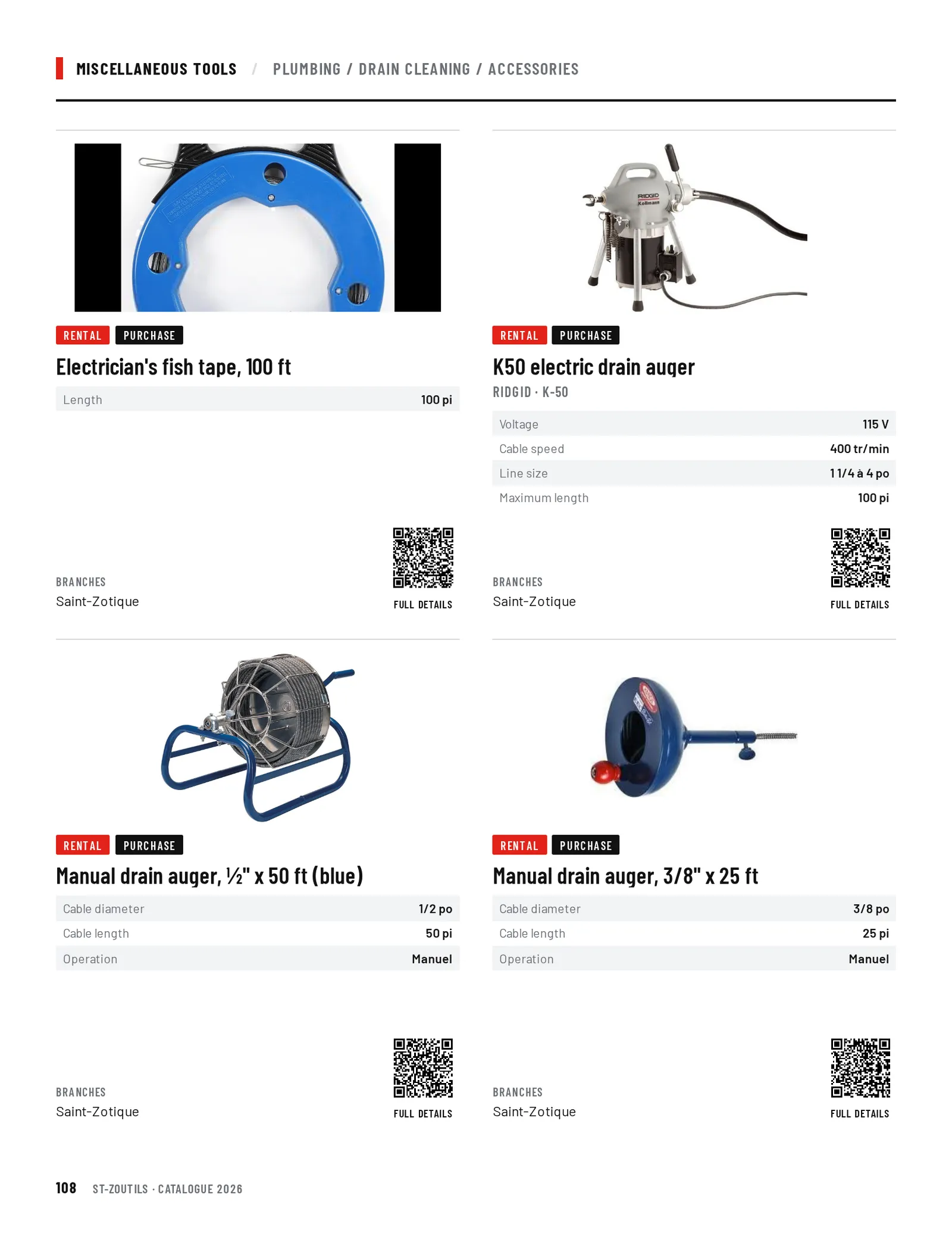 Miscellaneous Tools: 4 tools