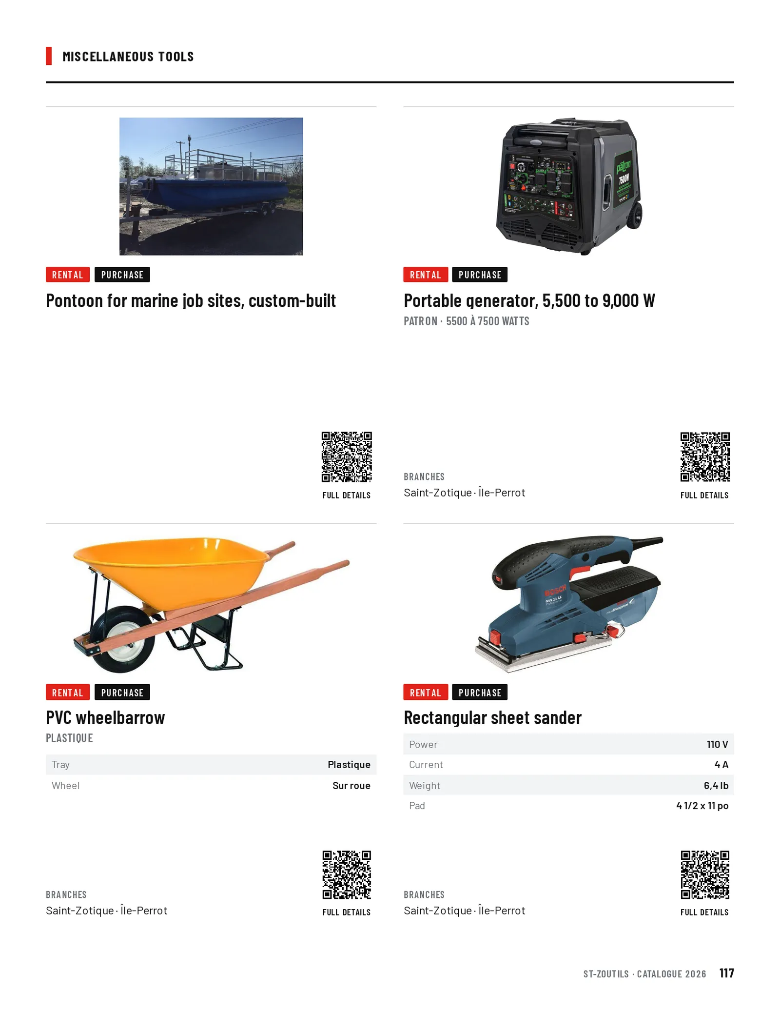 Miscellaneous Tools: 4 tools