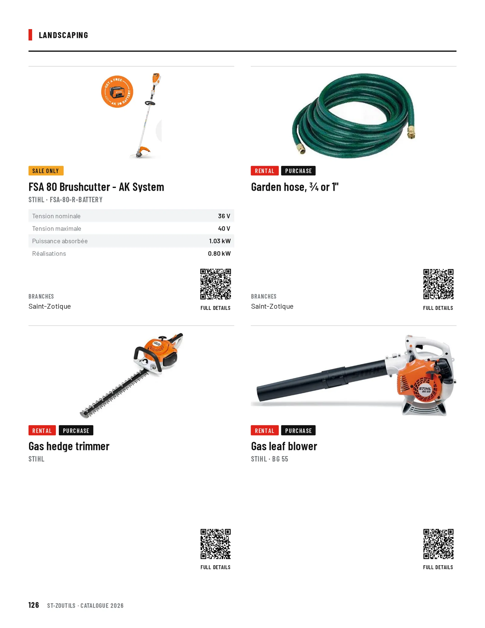 Landscaping: 4 tools