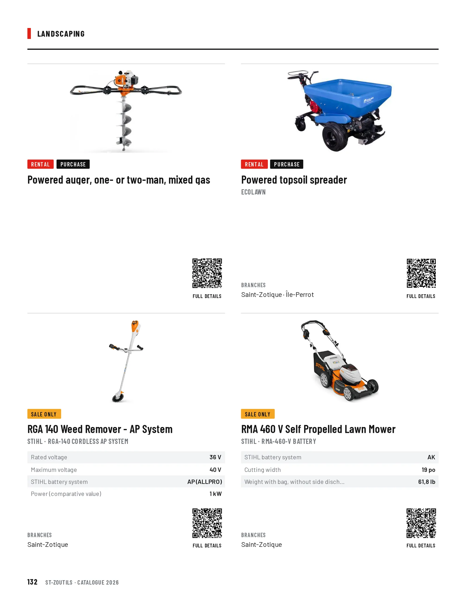 Landscaping: 4 tools