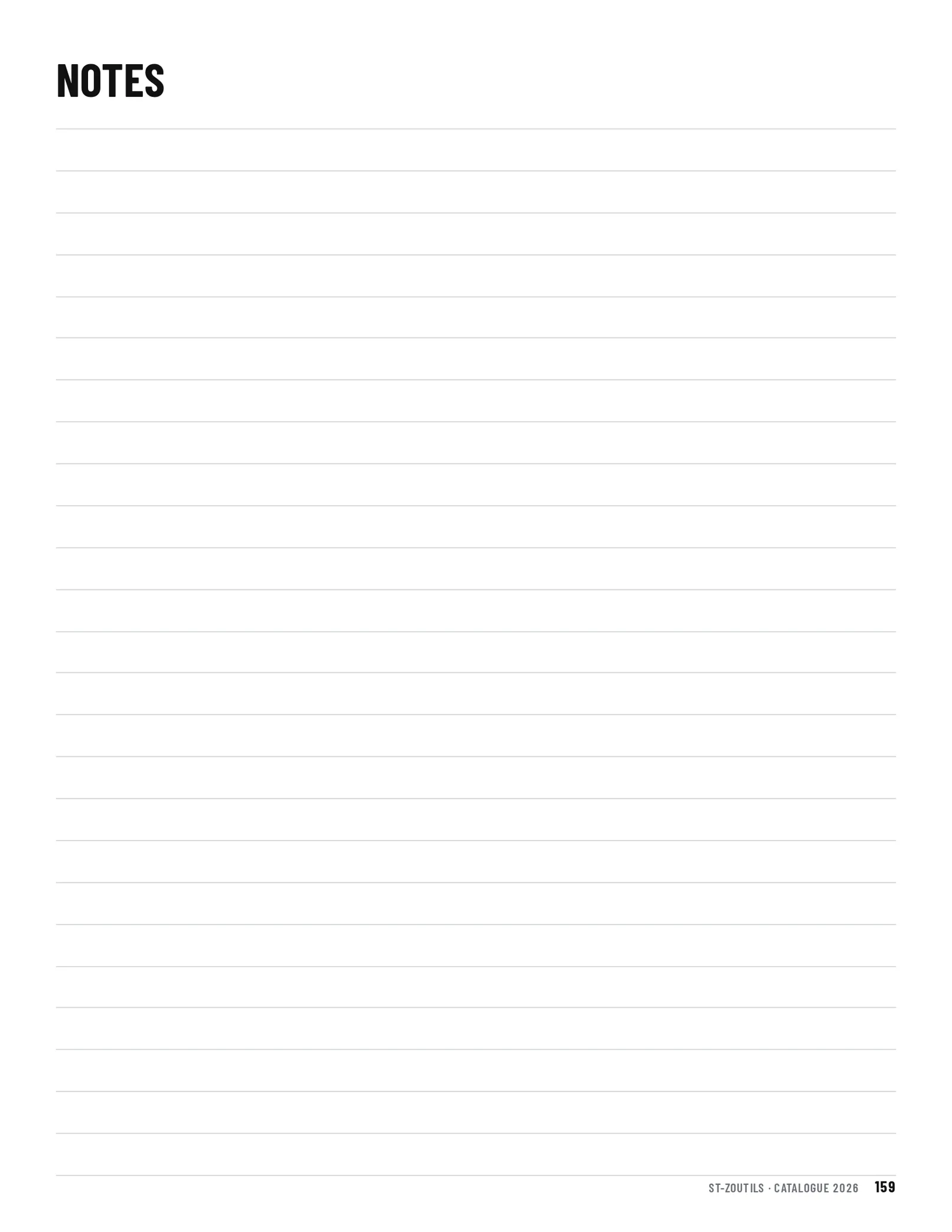 Notes page