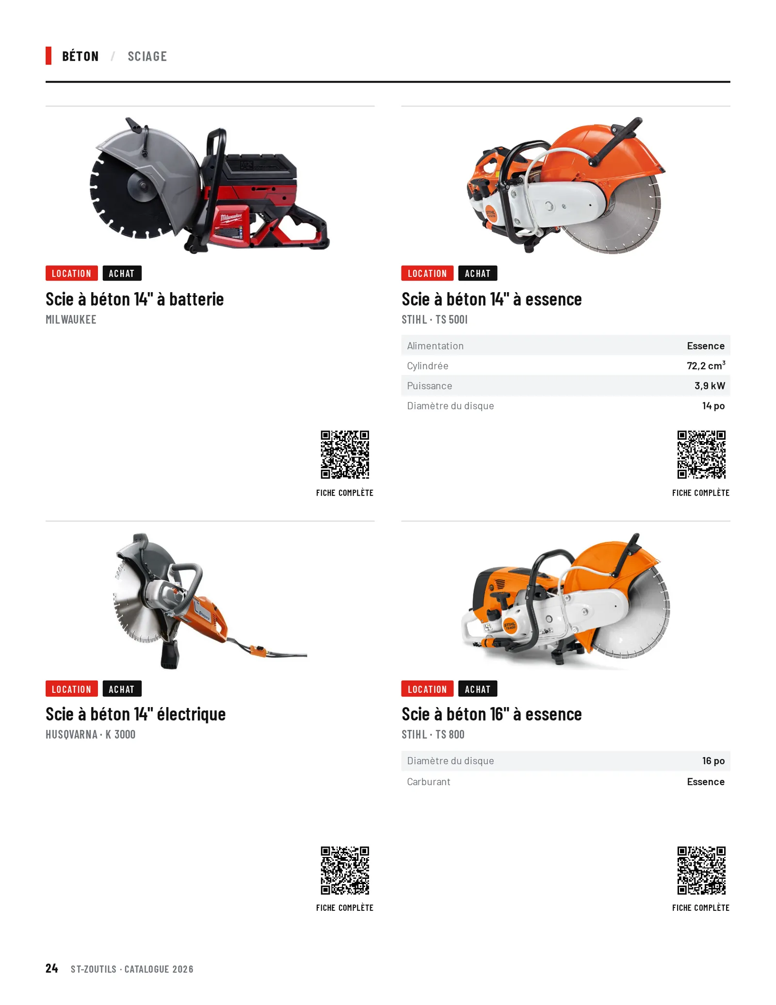 Béton : 4 outils