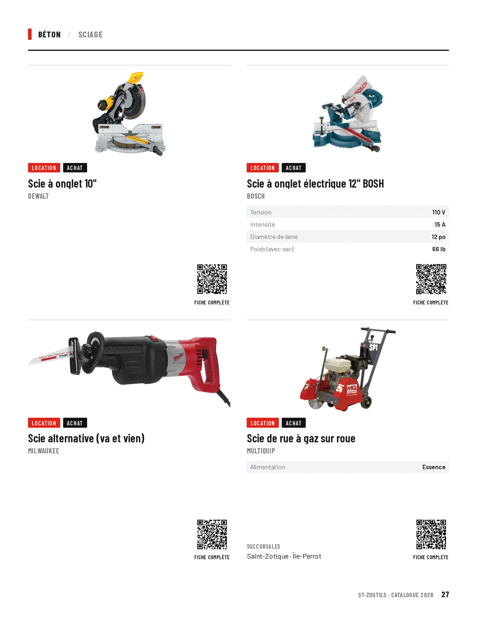Béton : 4 outils