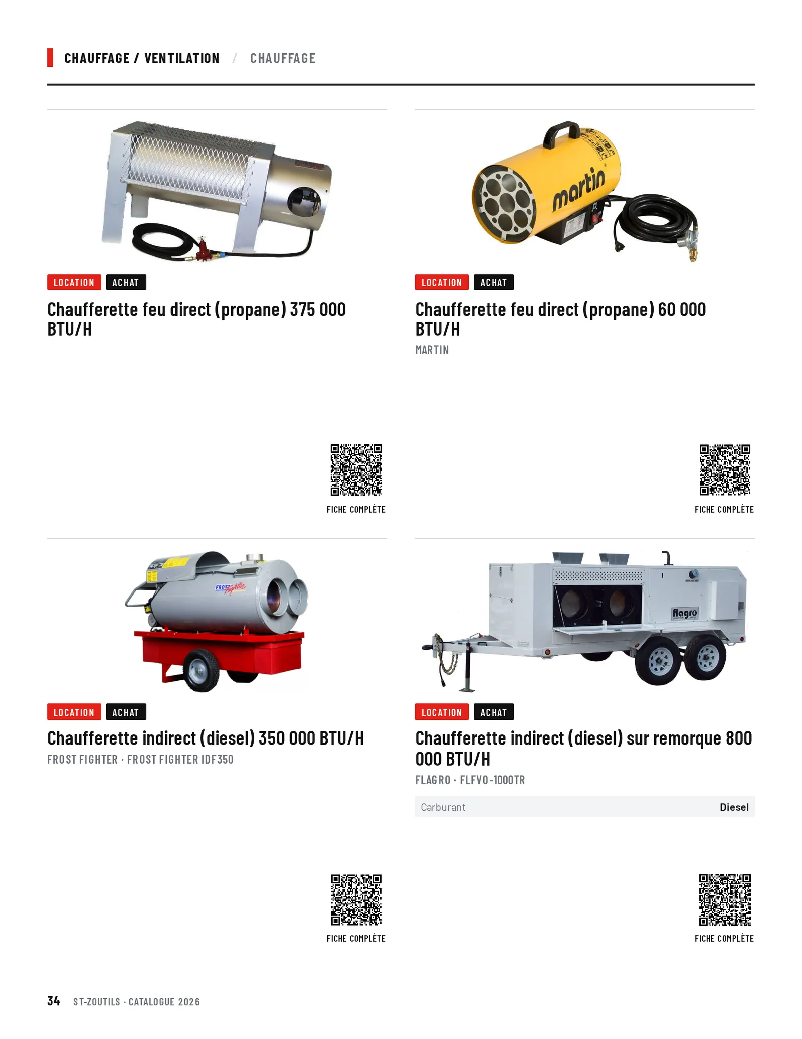 Chauffage / Ventilation : 4 outils