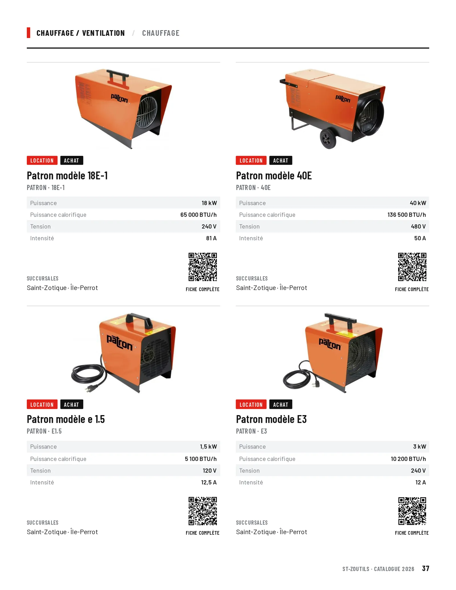 Chauffage / Ventilation : 4 outils