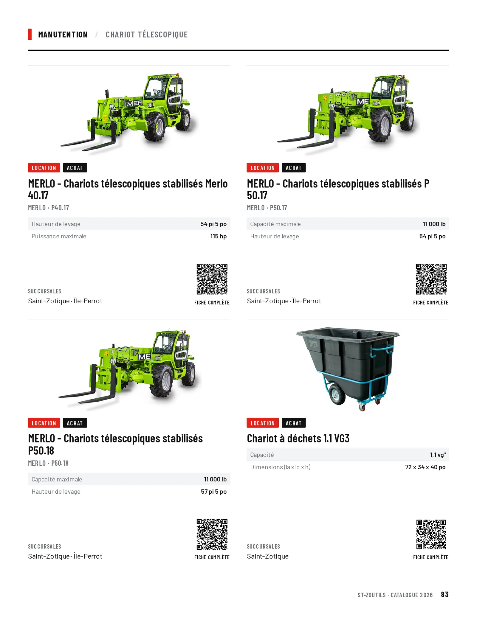 Manutention : 4 outils