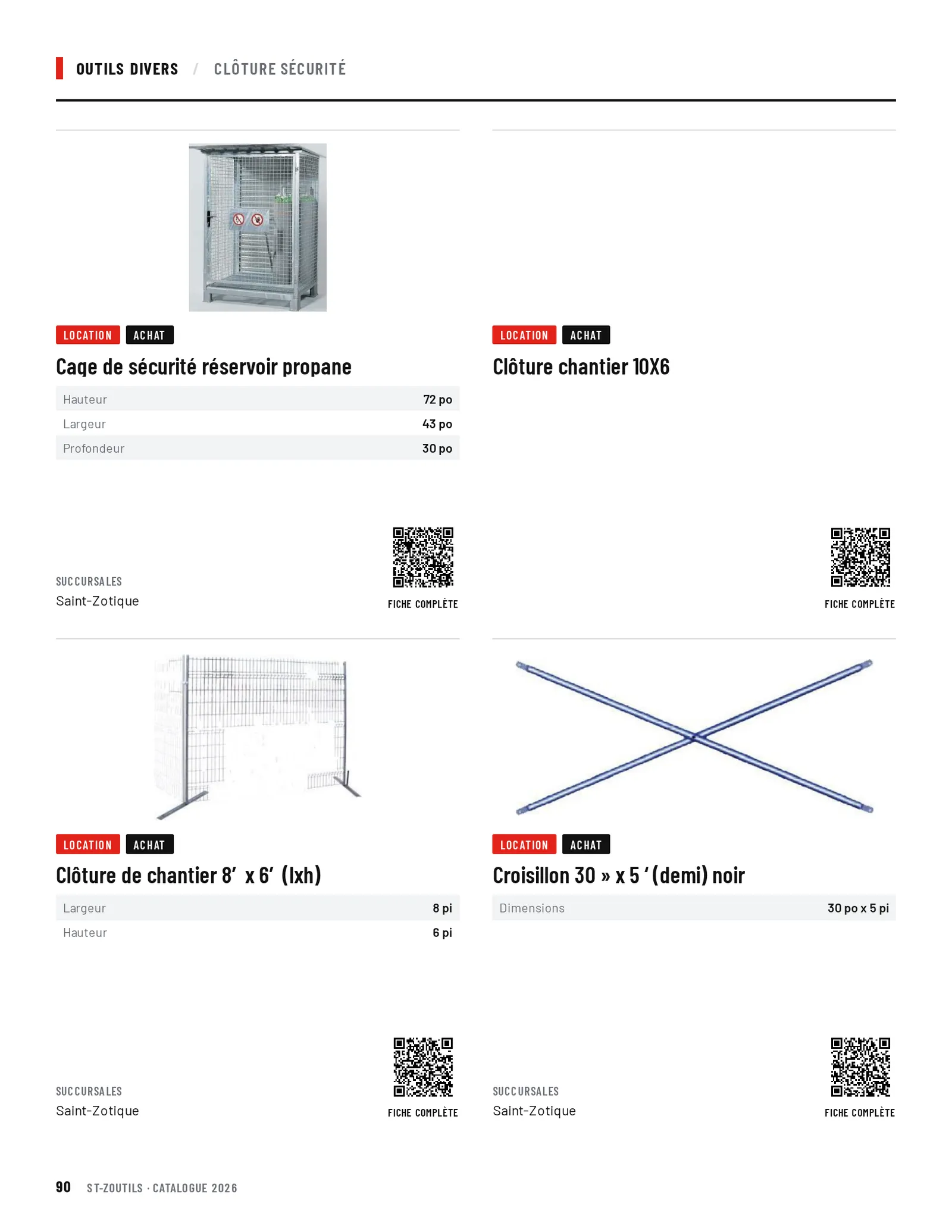 Outils divers : 4 outils